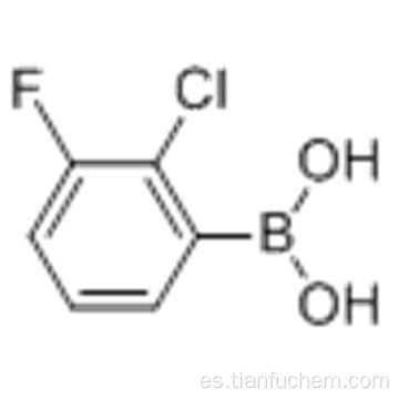 Ácido borónico, B- (2-cloro-3-fluorofenilo) CAS 871329-52-1